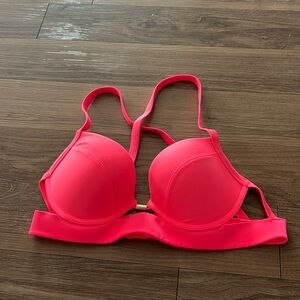 Hot pink swim top